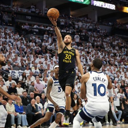 Steph Curry se perderá el segundo de la serie ante Minnesota