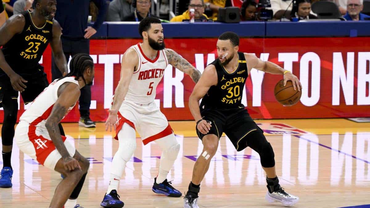 Golden State Warriors se lleva el séptimo y ahora se enfrenta a los Timberwolves 1 Golden State Warriors (AFP)
