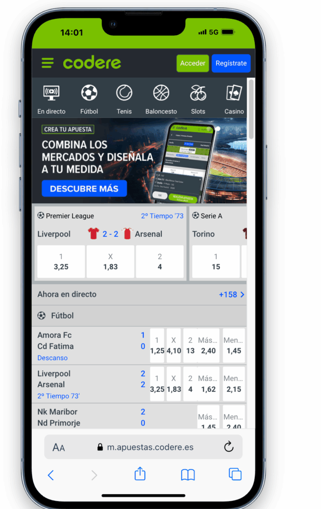 codere app España