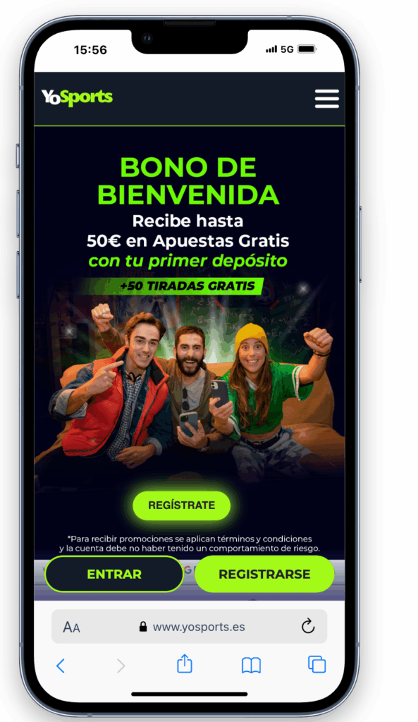 yosports es la mejore nueva casa de apuesta en España para apuestas en directo