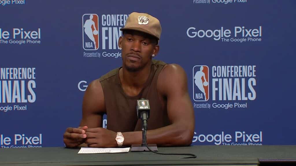 Jimmy Butler sobre su enfrentamiento con Minnesota Timberwolves. Getty Images