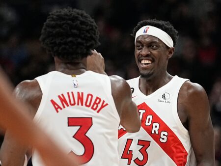 Pascal Siakam y OG Anunoby, una historia que se entrelaza en las Finales del Este