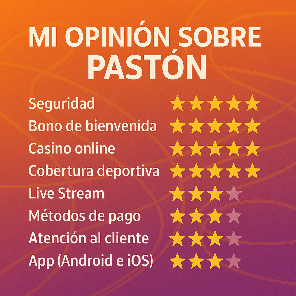 paston opiniones infografia con analisis de casino paston