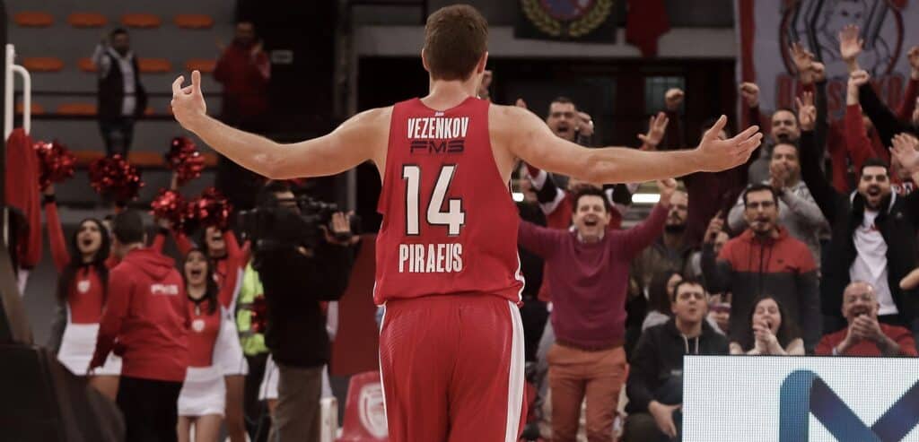 Sasha Vezenkov Foto: olympiacosbc.gr