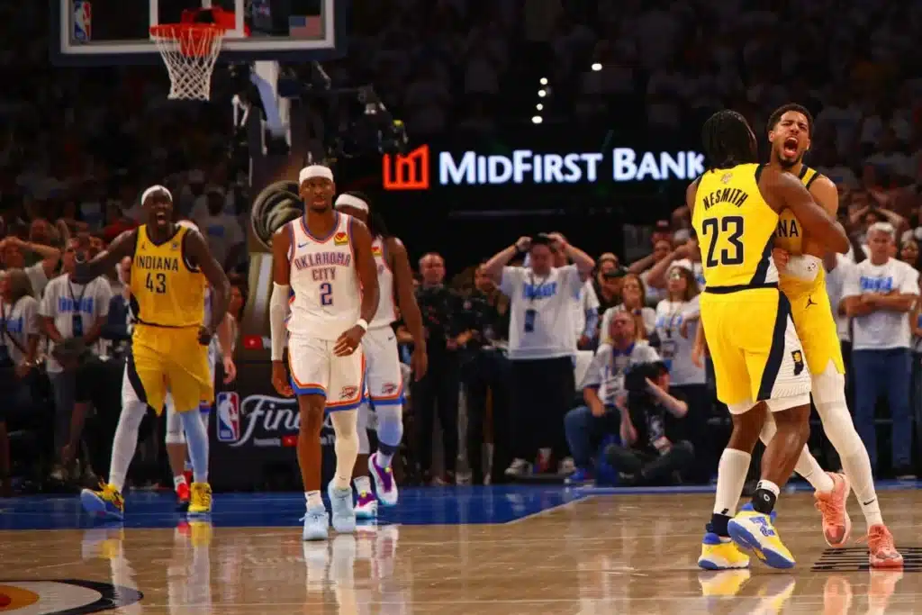 Pronóstico Indiana Pacers vs Oklahoma City– Juego 2 Finales NBA (09/06/2025) 1 Pacers vs Oklahoma