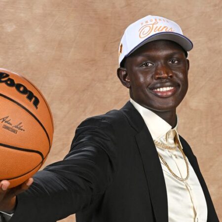 Khaman Maluach en lágrimas: El momento que conmovió al NBA Draft 2025