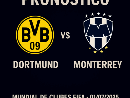 Pronóstico Dortmund vs Monterrey – Mundial de Clubes FIFA (01/07/2025)