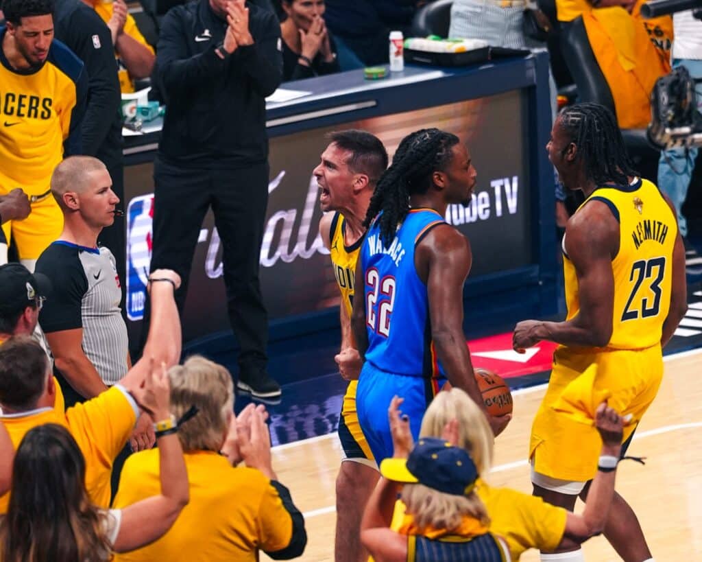 Pacers a pura defensa e intensidad se lleva el Juego 3 ante OKC 1 Pacers