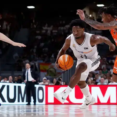 Liga ACB: El Real Madrid golpeó primero en la Final ante Valencia Basket