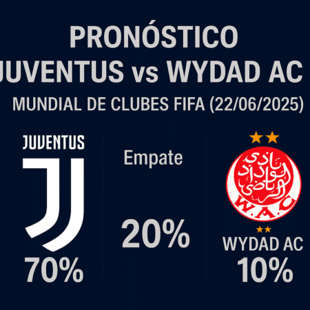 Pronóstico Juventus vs Wydad AC – Mundial de Clubes FIFA (22/06/2025)