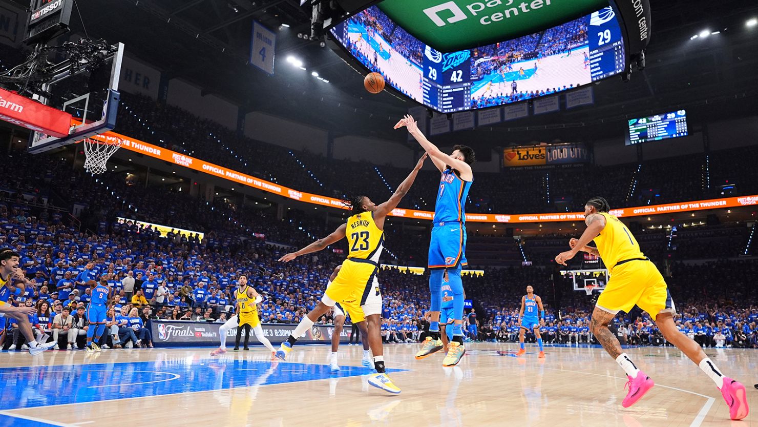 Pronóstico Indiana Pacers vs Oklahoma City– Juego 3 Finales NBA (12/06/2025) 1 Pacers