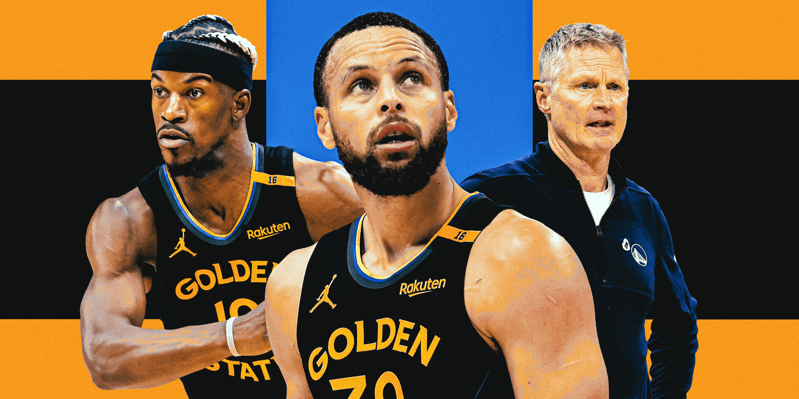 Los Warriors aspiran mejorar su línea frontal con esta idea de intercambio 1 Golden State Warriors. edit made by The Athletic