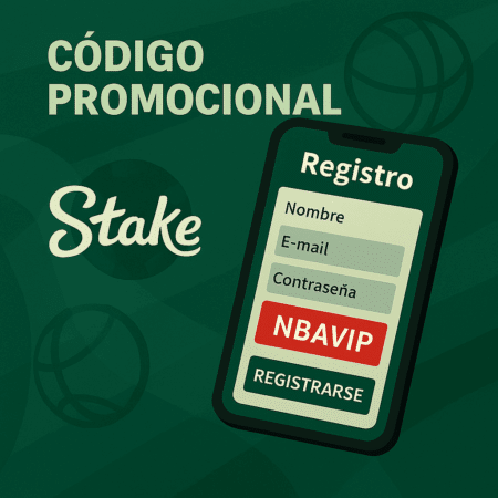 Código promocional Stake NBAVIP México: 200% hasta $3000 MXN junio 2025