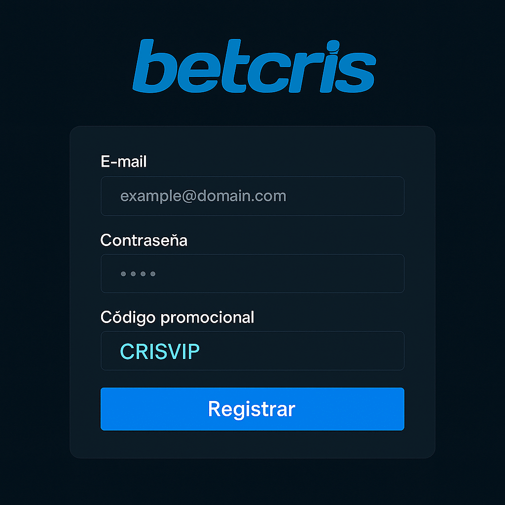 codigo promocional betcris en mexico: crisvip