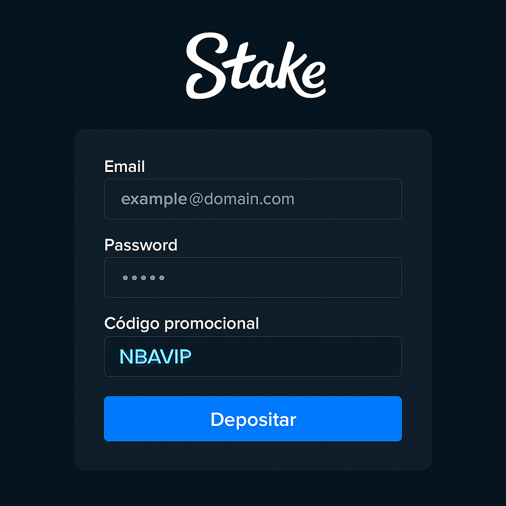 código promocional Stake México: NBAVIP