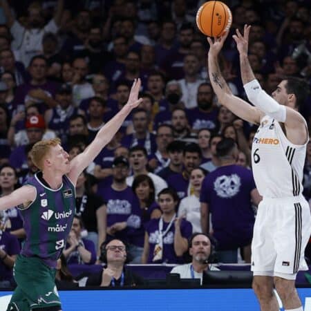 Dominio absoluto: Real Madrid arrolla a Unicaja en las semifinales de los PlayOff ACB
