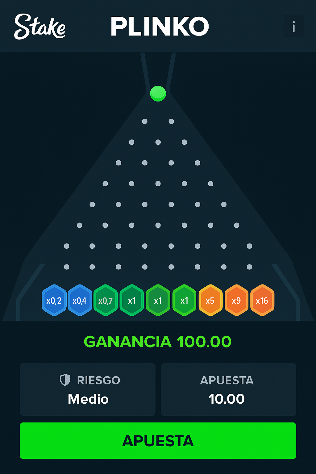 cómo jugar Plinko Stake en México
