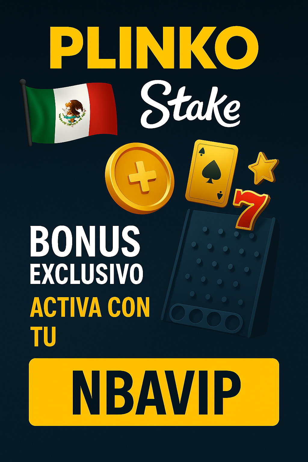 Plinko Stake – Guía definitiva para jugar en México 3 Código promocional Plinko Stake: NBAVIP