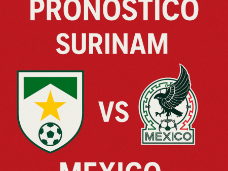 Pronóstico Surinam vs México – Copa Oro (18/06/2025)