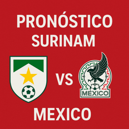 Pronóstico Surinam vs México – Copa Oro (18/06/2025)