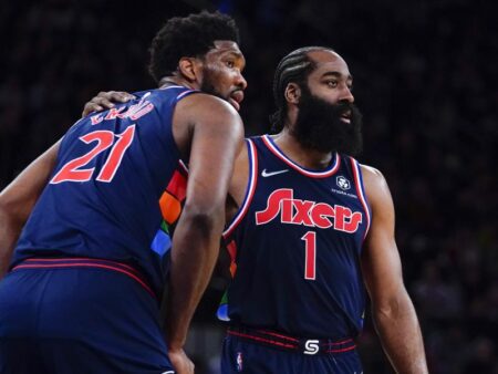 Joel Embiid sacude la NBA con sus palabras sobre James Harden