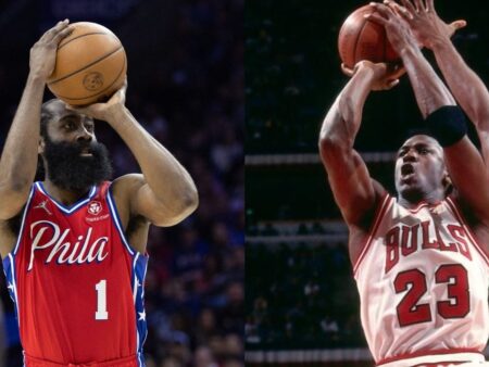 25-5-5: ¿Qué estrella supera a Michael Jordan y Harden en este hito?