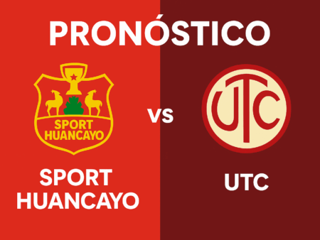 Pronóstico Sport Huancayo vs UTC Cajamarca (04/07/2025): Liga 1 Apertura