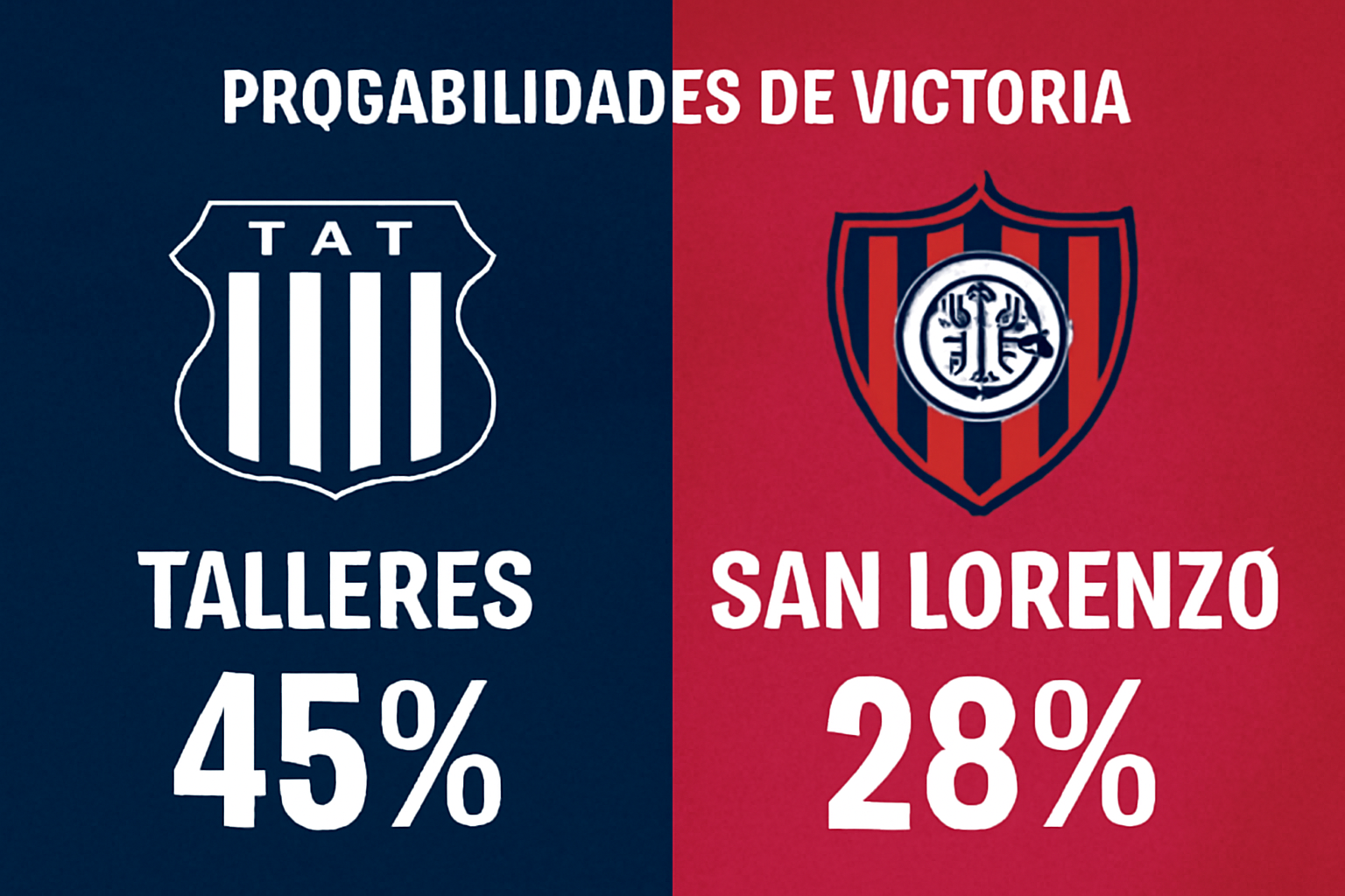 Pronóstico Talleres vs San Lorenzo - Liga Argentina Clausura (13/07/2025)
