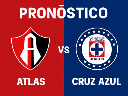 Pronóstico Atlas vs Cruz Azul – Liga MX (20/07/2025)