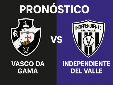 Pronóstico Vasco da Gama vs Independiente del Valle – Copa Sudamericana (22/07/25)