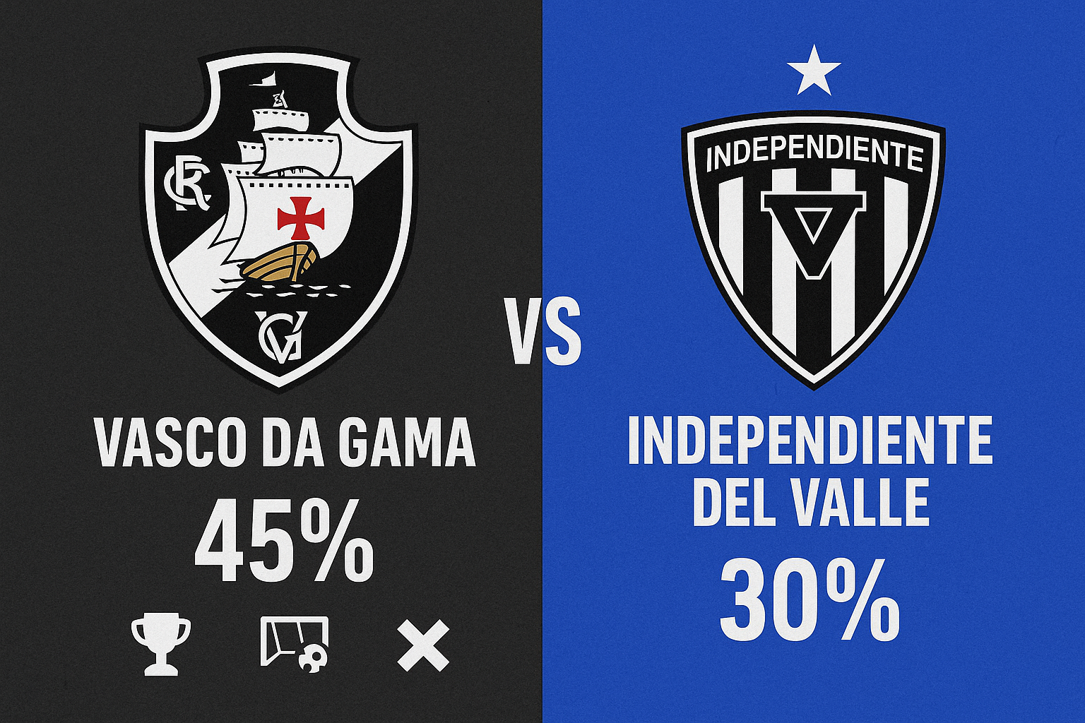 Pronóstico Vasco da Gama vs Independiente del Valle - Copa Sudamericana (22/07/25)