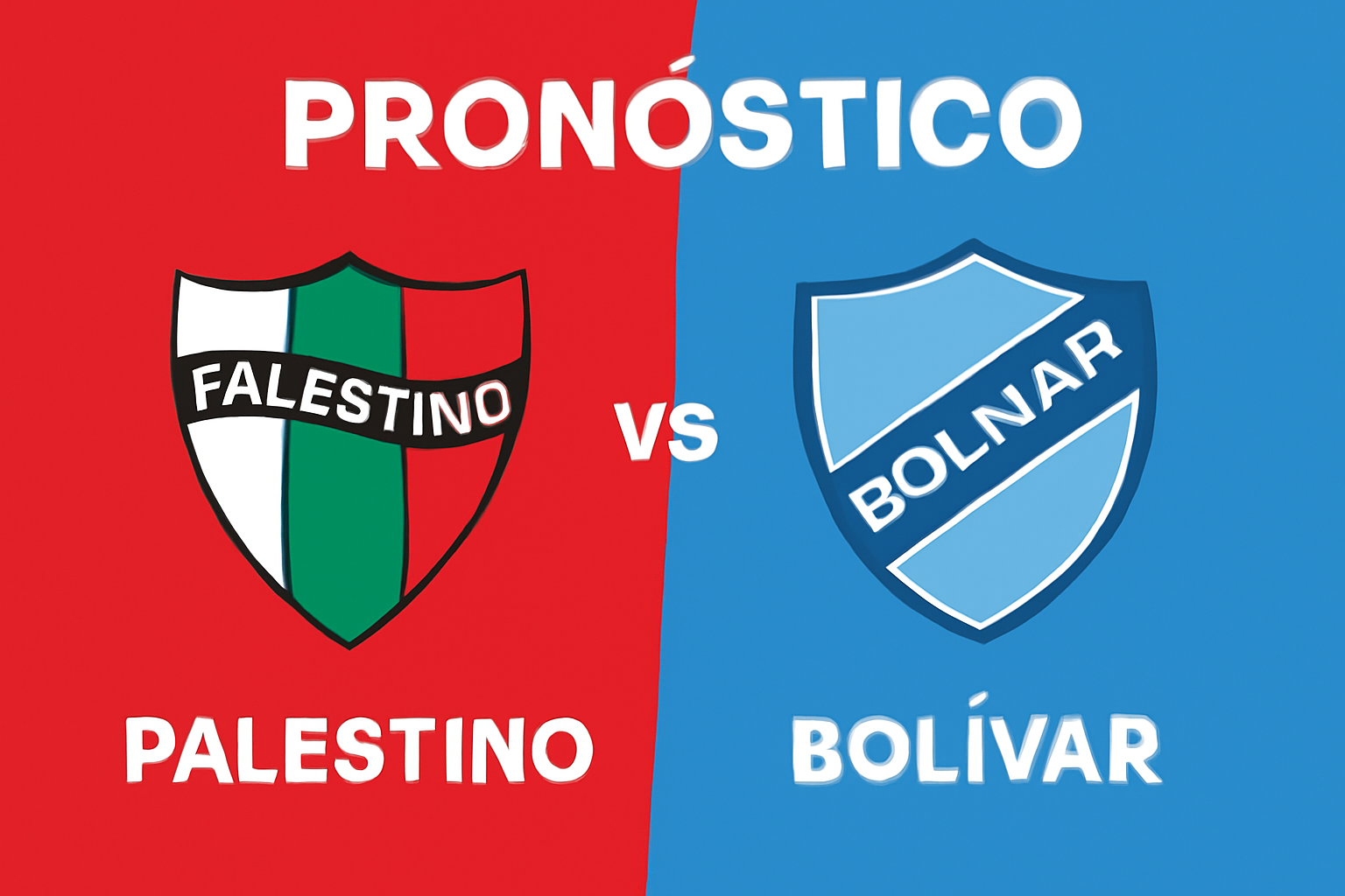 Pronóstico Palestino vs Bolívar – Copa Sudamericana (23/07/2025)