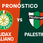 Pronóstico Audax Italiano vs Palestino - Liga de Primera (02/08/2025)