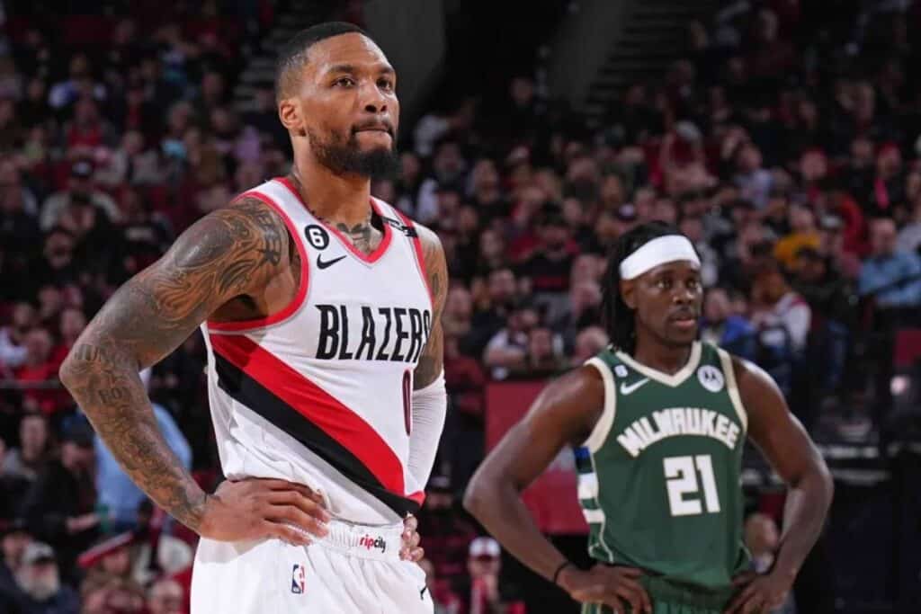 Damian Lillard y Jrue Holiday reunidos después del traspaso de 2023: El nuevo rumbo de los Blazers