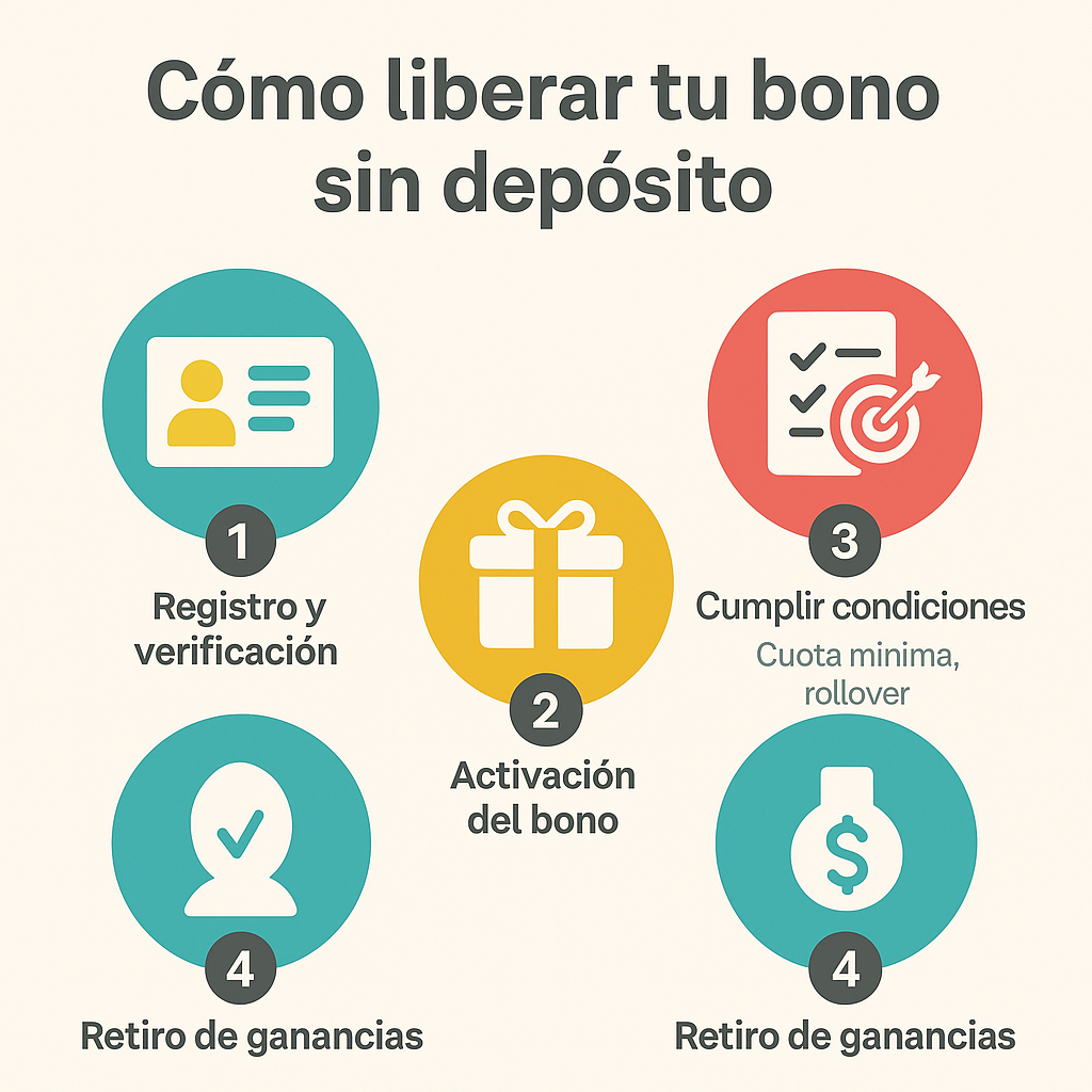 cómo liberar bono sin depósito en casas de apuestas en Perú