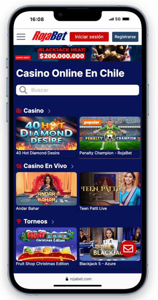 Rojabet App Móvil - Casino Online