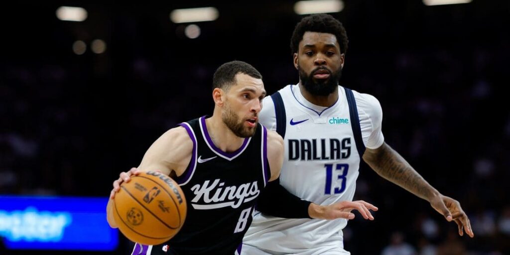 Futuro incierto: ¿Zach LaVine camino a un nuevo equipo de la NBA? 1 Zach LaVine atento a su futuro NBA. Credit: Sergio Estrada-Imagn Images