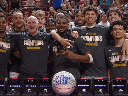 Explosión en la final: ¿Qué equipo dominó la Liga de Verano NBA este año?