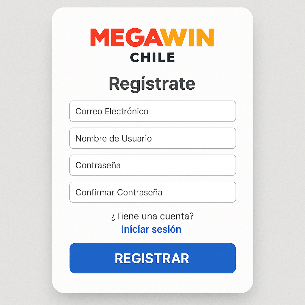 registro sin código promocional Megawin
